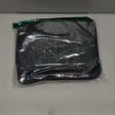 OCHEAL Makeup Bag, Portable Cosmetic Bag, Large Capacity Travel Makeup Case Organizer, Black For Women Toiletry Bag for Girls Traveling With Handle and Divider