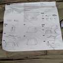 Naturehike Village Instant Tent, 4 Person Camping Tent with Full Rainfly, Waterproof Large Cabin Tents for Car Camping