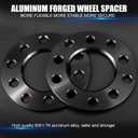 5x4.5 5x4.75 Wheel Spacers,1/4"(6mm) Wheel Spacer Adapters 78.1mm Hub Bore for 1964-2014 Mustang 1991-2011 Ranger 1984-2001 Cherokee 1987-2006 Wrangler 1991-2012 Town Car 1992-2021 Camry