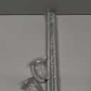 Silver Curtain Rod 84 inch, Heavy Duty Curtain Rods for Windows Adjustable, 1 inch Metal Drapery Rods with End Cap Finials, Modern Drapery Rods for Sliding Door, Bedroom, Living Room