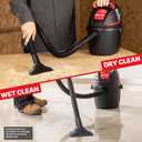 Shop-Vac 9303511 2.5 Gallon Wet Dry Vacuum, 2.5 Peak HP, 1.25 Inch Diameter x 4 Foot Hose, 12 Ft Cord Length, Wall Mounted, Includes Filters, Ideal for Jobsite, Garage, Car & Workshop