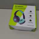 seenda Active Noise Cancelling Headphones for Kids, HEO-303 Bluetooth 5.4 60H Playtime Type C Fast Charging, 74/85/94 dB Safe Volume Limit Headset with Mic for Ipad, Airplane, Travel, Blue