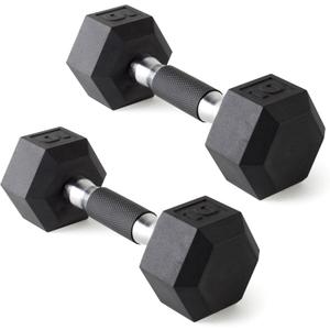 CAP Barbell Coated Dumbbell Weight | Multiple Options Pairs & Sets (10 Lb - Pair)