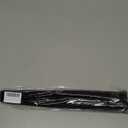 13'' Big Hand Fan Boots on The Ground Fan Clacking Fans for Line Dancing Where Them Fans at Clack Fan Folding Hand Fans for EDM, Festival,Club, Rave,Party, Dance Accessories (Glitter Black)