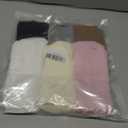 Grips Non Slip Yoga Pilates Socks for Women - Cute Ruffle Frilly Cotton Crew Socks