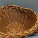Prosumers Choice Storage Basket - Woven Wicker Basket for Snacks - Bread Baskets for Serving - Decorative - Empty Gift - Snack Baskets - 11.8x7.8x6.3 inch (Elephant)