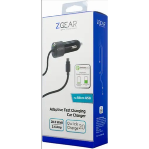ZGear Adaptive Fast Charge Car Charger