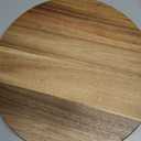 Acacia Wood Lazy Susan, Wood Turntable Tray Cabinet Organizer,14"