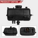 Engine Coolant Reservoir Compatible with 2018-2026 Jeep Wrangler JL JLU 2.0