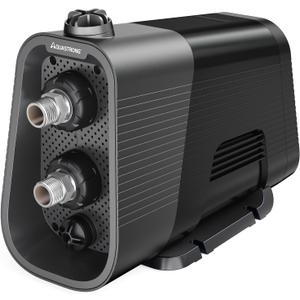 Aquastrong Whole House Water Pressure Booster Pump 80 PSI, 115V Automatic Variable Speed, Constant Pressure, Integrated Design, Self-Priming, for Home, Apartment, Shower, Garden, Shallow Well,Smart 45