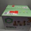 Clear+Dry Disposable Diapers | RashShield Protection, Leakproof Design, Hypoallergenic Diaper Set (Size 3 (192)