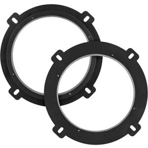 NuIth Front Rear 6.5 inch Door Speaker Adapter Spacer Ring for 2004-2009 KIA/2010-2013 Hyundai, 6.5"-6.75 Speaker Adapter Brackets for Aftermarket Speaker Installation