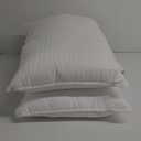 Beckham Hotel Collection Bed Pillows Size 20 in x 28 in Set of 2- Down Alternative Bedding Gel Cooling Big Pillow for Back, Stomach or Side Sleepers Queen/Standard