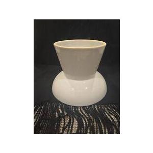Ceramic Wase, White 6 Inch