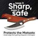 Premium Leather Sheath for Original Japanese Chef Knife, Kitchen Knife Holder