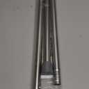 Tension Rods for Windows 28 to 48 Inch Silver Tension Curtain Rod Spring Rods No Drilling Pressure Tension Rods Adjustable Curtain Rods Expandable for Closet,Doorway (Grey)