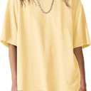 Panadila Women 2 Piece Skirt Sets Casual Two Piece Skirt Set Short Sleeve Tops and Flowy Skirts Beach Outfits, Small