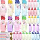 24 Sets Water Bottles Bulk End of Year Students Gift from Teacher Portable Sports Water Bottle with Cards for for Classroom School Student End of Year Graduation Gifts, Large