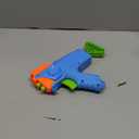 NERF Elite Junior Racer Easy Play Dart Blaster, 4 Nerf Elite Darts, Nerf Blaster Outdoor Toys, for Kids, Ages 6+