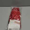 Mr. Pen- Small Christmas Tree Skirt 24 inch, Red Sequin Tree Skirt