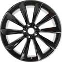 New 20 x 9.5 Inch 20 Premium Aluminum Alloy Replacement Wheel Rims Fit for Tesla Model Y 2020 2021 2022 2023 2024 Rim, Black Rims
