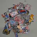 72 Pcs Hockey Iron on Patches Chenille Embroidered Hockey Iron on Hat Patch 36 Style Sport Appliques for Hat Cap Clothes DIY Backpack Pants Jeans