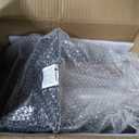 8" Black Dryer Vent Cover - 304 Stainless Steel Wall Cap, Screen and Damper