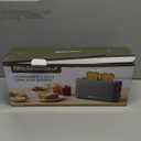 Elite Gourmet ECT2517G SLIMTOAST™ 2-Slice, Long Slot Toaster, Cool-touch Body, 6 Toast Settings & Cancel Function, Extra Wide 1.5” Slot Easily Fits Breads, English Muffins, Bagels & Waffles, Grey