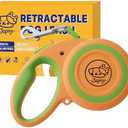 Heavy Duty Retractable Dog Leash-16ft Strong & Durable Walking Leash for Dogs up to 110 lbs Strong Nylon Tape Without One Hand Brake Pause Lock Locks