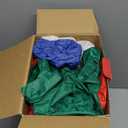 8 FT Christmas Inflatables Santa Claus Outdoor Decorations, Blow Up Santa Claus with Gifts Bag, Big Santa Carrying Presents Sack, Built-in LED Light, Xmas Outside Decor for Front Back Yard Garden Lawn