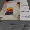 Kitchen Blender, 500W Countertop Blender with 52oz Plastic Jar for Smoothies Milkshake Desserts Nut Butter, Cocktails Sauces (Red)