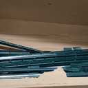 Metal Fence Posts, Splicing 6 FT Green Heavy Duty U Posts, No Dig T Posts for Fences Wire Mesh, Perfect for Temporary Fencing, Electric Fence Wire, Corner Anchor - 16 Packs