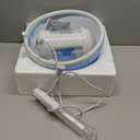 DENFANY Hair Steamer, 2 in 1 Hair and Face Steamer for Natural Hair with UV Ozone, Face Steamer Hair Humidifier Moisturizing Hydration System Sprayer for Personal Care Use at Home and Salon (Light Blue)