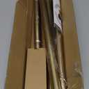 YNL Shower Curtain Rod 34-82 Inches (2.8-6.8ft) Adjustable Spring Shower Rod No Drilling, Non-Slip, Never Rust, Stainless Steel, Suitable for Bathroom Window Living room, Gold