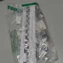 Legging Organizer for Closet, Pants Hangers with Clips Holds 20 Leggings, Jeans, Hats, Shorts, Socks, 360 Rotating Space Saving Hanging Clothes Organizer for Closet Organizers and Storage 2Pcs (White)