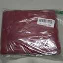 Amazon Basics Breathable, Wrinkle-Free, Ultra-Soft Microfiber 4 Piece Bed Sheet Set with 14-Inch Deep Pockets, Full, Burgundy, Solid