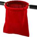 Brilucky Church Tithe Offering Bags with Wooden Handles,Offering Baskets for Church with Handles for Churches Communion Supplies,Collection Baskets for Church Offerings Accessories