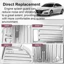 74112-TLA-A01 Engine Splash Guard Shield Under Fit for Honda CRV EX EXL 2017 2018 2019 2020 2021 2022 Engine Shield Cover Aluminum Engine Case Guard Replace 74112TLAA01
