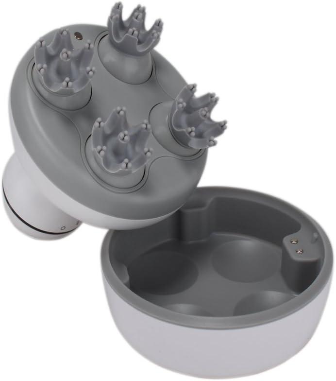 Gashen Scalp Massager Portable Electric Scalp Head Body Massager Handheld Rechargeable Scratch Massager for Head Relax, Stress Relief Tool