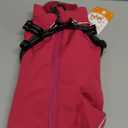 Lelepet Dog Coat 3 in 1 Waterproof Dog Winter Jacket with Harness Built in Windproof Snow Jakcet with Detachable Fleece Sweater Lining Reflective Thermal Cold Weather Coats for Small Medium Large Dogs