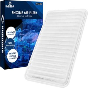 CA9360 Engine Air Filter, Offers 99% Air Purification, Fit for Lexus ES300, ES330, RX330, RX350; Toyota Camry(2002-2006), Camry Hybrid, Solara, Highlander Gas, Sienna(2004-2010).