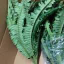 Home and Garden Parts 2 Pcs Artificial Greenery Plants 7 Bundles with Persian Leaf Green #CN/251024/03266