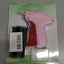Tagging Gun for Clothing,Quick Clothing Fixer, Fine Stitchy Gun for Clothes - Mini Manual Tag Gun with 5 Needles, 500 Black & 500 White Micro Fasteners (Red)