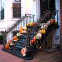 6.5 Ft Halloween Garland Black Willow Vine Decor with 9.8FT Lights Artificial Branches Berries Pumpkin Vines Halloween Realistic Garland for Home Fireplace Table Window Mantle Party Holiday Decor