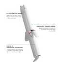 T3 SinglePass Curl X Extra-Long Barrel 1", 1.25", 1.5" Curling Iron with 9 Heat Settings and Ceramic Barrel for Fast Styling and Lasting Results on All Hair Types