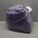 VOFiTNY Gymnastics Tumbling Equipment Air Barrel Inflatable Octagon Tumbler Roller Back-bend Trainer Cheerleading Without Pump (4'L x 2.5'D, Black/Purple No Pump)