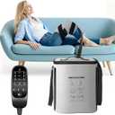 Ice Machine for Knee After Surgery, Cold Therapy Machine, 12H Cooling, 14 Quart Tank, 30dB Quiet Pump, Remote Control, 6.2FT Long Hose, Cryotherapy System for Knee/Ankle/Elbow