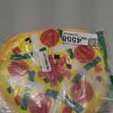 Sumind 2 Pcs Pizza Hat Crazy Silly Fun Hats with Felt Toppings and Plush Fabric Novelty Pizza Party Supplies Halloween Costume Accessories Decoration for Carnival Dramas