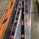 VEVOR 6-Piece Torpedo Level, 78/48/32/24/16/10 Inch All Magnetic Levels Set, Bubble Vials Ruler for 45/90/180 Degree, Aluminum Alloy Magnetic Box Leveler Tool, Shock-Resistance, SAE and Metric Scale