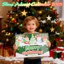 Slime Advent Calendar - 24 Days of Super Soft & Stretchy DIY Slime for Kids, Christmas Countdown Calendar, Party Favors, Stocking Stuffers & Birthday Gifts for Girls and Boys